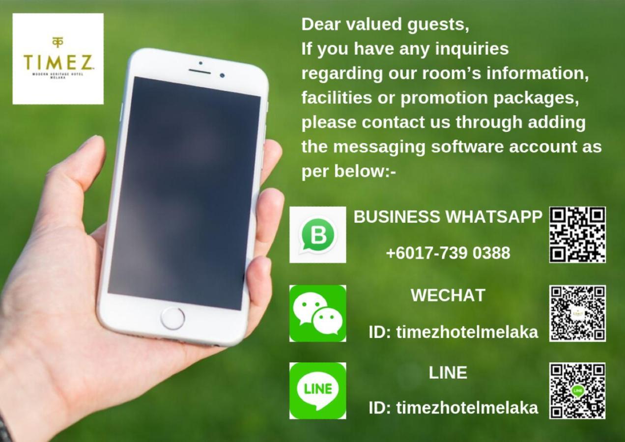 Timez Hotel Melaka Ngoại thất bức ảnh